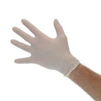 Handschoen Latex gepoederd M (7-8) - thumbnail