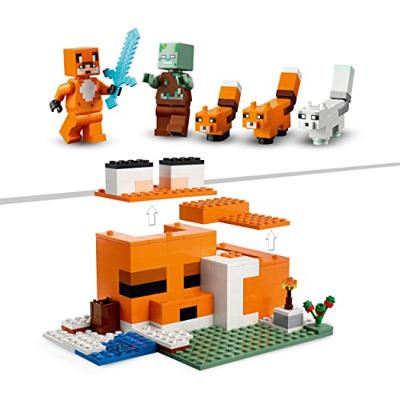 Playset Lego Minecraft The Fox Lodge - thumbnail