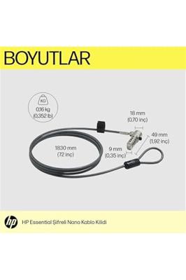 HP Laptopslot 18 mm Essential Nano Combo Cab Lk