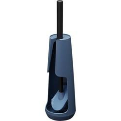 Tiger Toiletborstelhouder Tess Vrijstaand Met Swoop Borstel Flexibel Blauw - Zwart