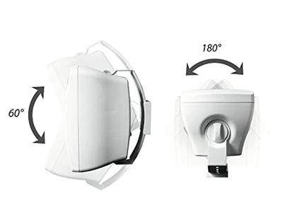 Omnitronic OD-4 Wandluidspreker 60 W Wit 1 paar