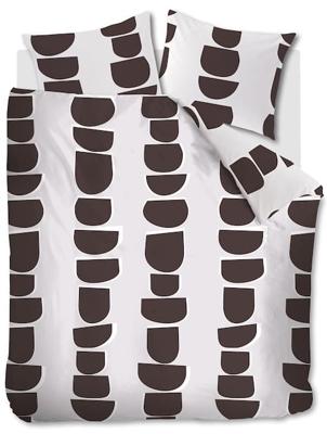 VT wonen VTwonen dekbedovertrek Moons Bruin 260x200/220 cm