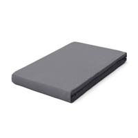 Schlafgut Schlafgut Pure Jersey Boxspring Hoeslaken S - 90x190 - 100x220 128 Grey Mid - thumbnail