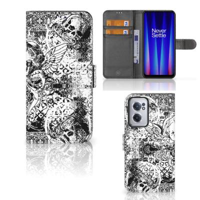 Telefoonhoesje met Naam OnePlus Nord CE 2 Skulls Angel Telefoonhoesje met Naam OnePlus Nord CE 2 Skulls Angel