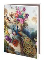 Kaartenmapje met env, klein: Pauw, Paleis Het Loo - thumbnail