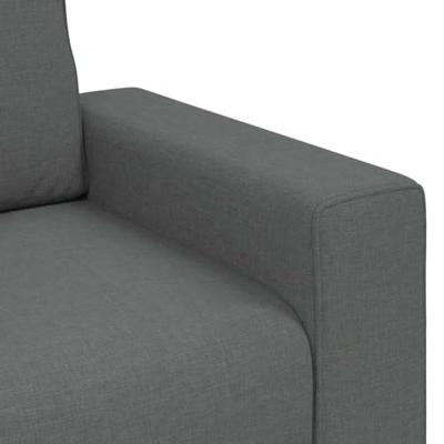 Fauteuil 60 cm stof donkergrijs