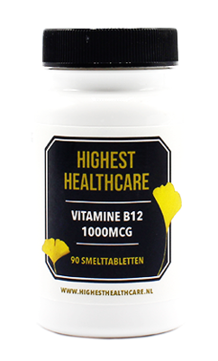 Highest Healthcare Vitamine B12 1000mcg Smelttabletten