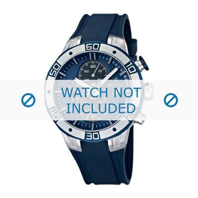 Festina horlogeband F16667-5 Rubber Blauw 26mm