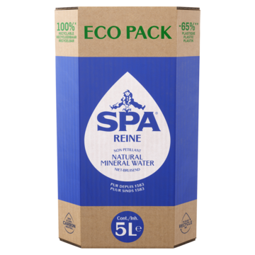 Water spa reine blauw eco pack 5liter