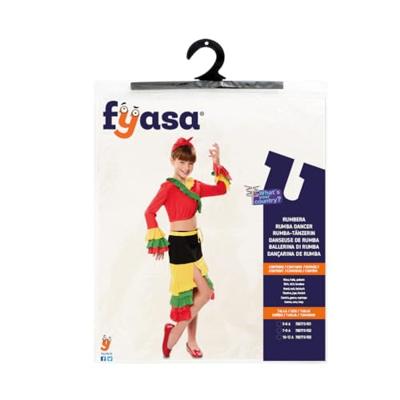 Rumba Danseres Kostuum Kind