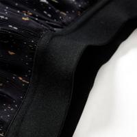 Kinderrokje met gelaagde ruches 140 zwart - thumbnail