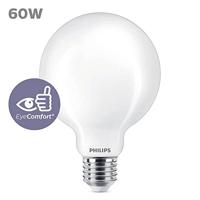 Philips LED Globe Mat - 60 W - E27 - warmwit licht - thumbnail