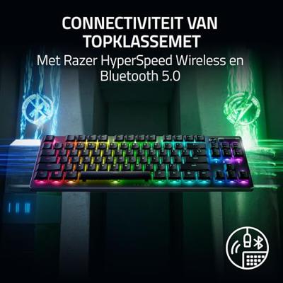 Razer DeathStalker V2 Pro TKL Draadloos Zwart - Razer Linear Optical - thumbnail