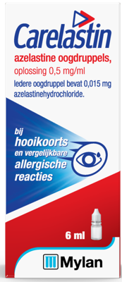 Carelastin Azelastine Oogdruppels Carelastin Azelastine Oogdruppels