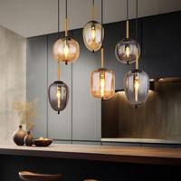 Globo 6-lichts hanglampBlacky zwart - 15345-6A - thumbnail