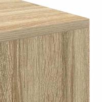 Bureau met plank Sonoma eiken 102 x 50 x 75 cm Bewerkt hout - thumbnail