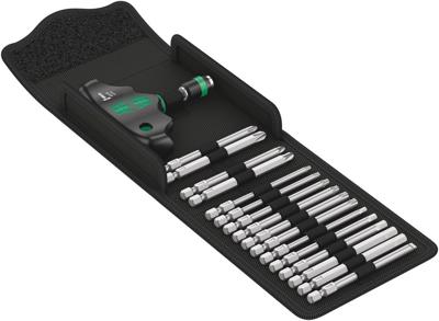 Wera kraftform kompakt 400, 17-delig dopsleutel (zwart/groen)