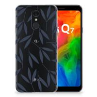 LG Q7 | TPU Case | Leaves Blue - thumbnail