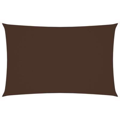 VidaXL Zonnescherm rechthoekig 2,5x5 m oxford stof bruin VidaXL Zonnescherm rechthoekig 2,5x5 m oxford stof bruin