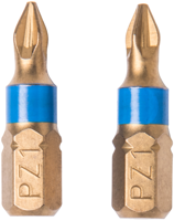 Connex Bits Pozidriv G1 Iso/Tin (2St) - COXT973851 - thumbnail