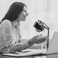 Tie Studio Mic Stand Broadcasting Stand - thumbnail