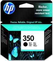 HP Inktcartridge Nummer 350 Zwart - thumbnail
