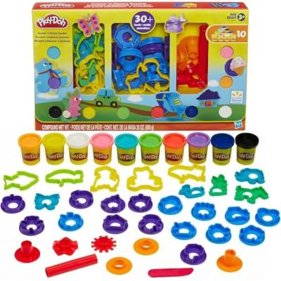 Hasbro Play-doh toolkit met +30 onderdelen & 10 kleipotjes Hasbro Play-doh toolkit met +30 onderdelen & 10 kleipotjes