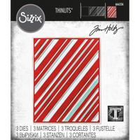 Sizzix • tim holtz thinlits die set layered stripes - thumbnail
