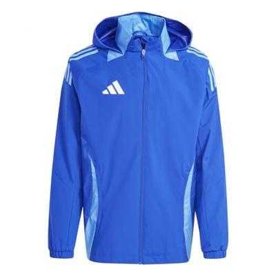 adidas Tiro 24 Competition Allweather Jas Blauw Lichtblauw
