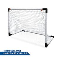 Mondo voetbal goal mini 92 x 63 cm groot - thumbnail