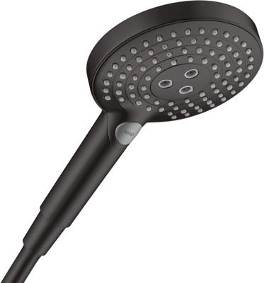 Hansgrohe Raindance select s handdouche 120 3jet EcoSmart 9L/min mat zwart 26531670 Hansgrohe Raindance select s handdouche 120 3jet EcoSmart 9L/min mat zwart 26531670