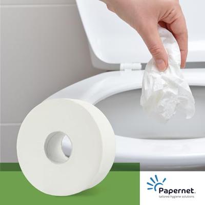 Papernet toiletpapier Simplify Maxi Jumbo, 2-laags, 1305 vellen, pak van 6 rollen