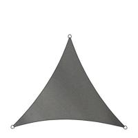 Schaduwdoek outdoor polyester driehoek 500 cm antraciet - thumbnail