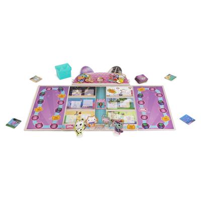 Gabby&apos;s dollhouse gabby&apos;s bordspel met kattenoren