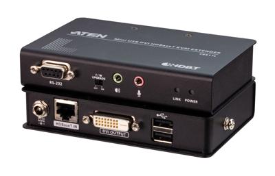 ATEN CE611 Mini USB HDBaseT DVI KVM-extender - thumbnail