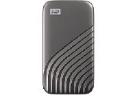 Western Digital My Passport 4 TB Externe SSD harde schijf USB-C Grijs WDBAGF0040BGY-WESN - thumbnail