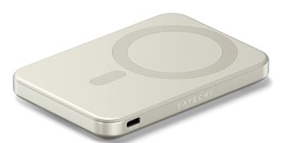 Satechi OntheGo magnetische Qi2 Powerbank met Stand (5.000mAh/20W) - Sand - thumbnail
