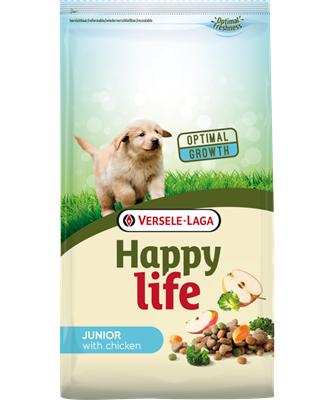 Happy Life Junior met kip hondenvoer 2 x 10 kg Happy Life Junior met kip hondenvoer 2 x 10 kg