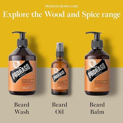 Proraso Wood & Spice Beard Balm 300m