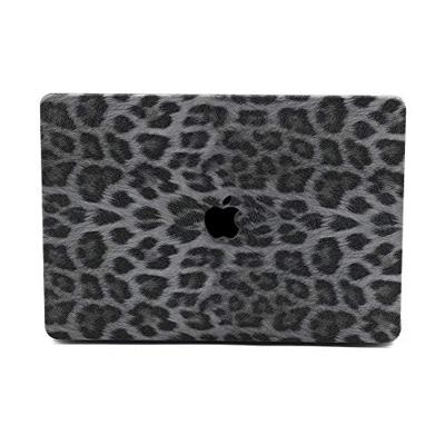 Lunso MacBook Pro 16 inch (2019) Leren cover hoes - case - Leopard Pattern White