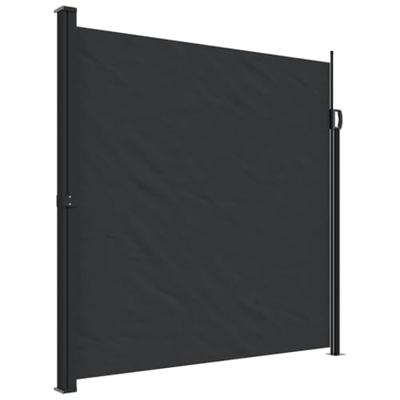 VidaXL Windscherm uittrekbaar 200x300 cm zwart