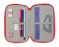 Driedubbele Pennenzak Atlético Madrid Rood 12,5 x 19,5 x 5,5 cm 36 Onderdelen - thumbnail