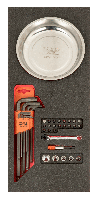 Bahco Foaminlay Fit&Go 1/3 met inbussleutels | bits en magnetische schaal - 36-delig - retailverpakking - FF1E5013EH - thumbnail