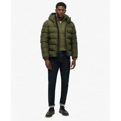 Superdry Hooded Sports Puffer Casual Winterjas Heren XL Superdry Hooded Sports Puffer Casual Winterjas Heren XL