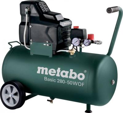 Metabo Basic 280-50 W OF Pneumatische compressor 50 l 8 bar