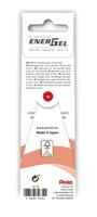 Gelschrijvervulling pentel lr7 energel m 3st rood - thumbnail