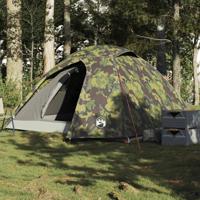 VidaXL Koepeltent 3-persoons waterdicht camouflage - thumbnail