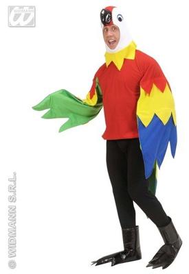 Papegaai kostuum