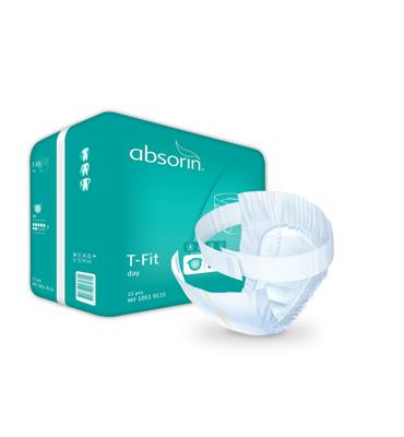 Absorin Comfort t-fit day maat L (15 st)