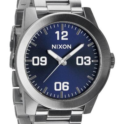 Nixon CORPORAL SS Zilverkleurig Heren horloge
